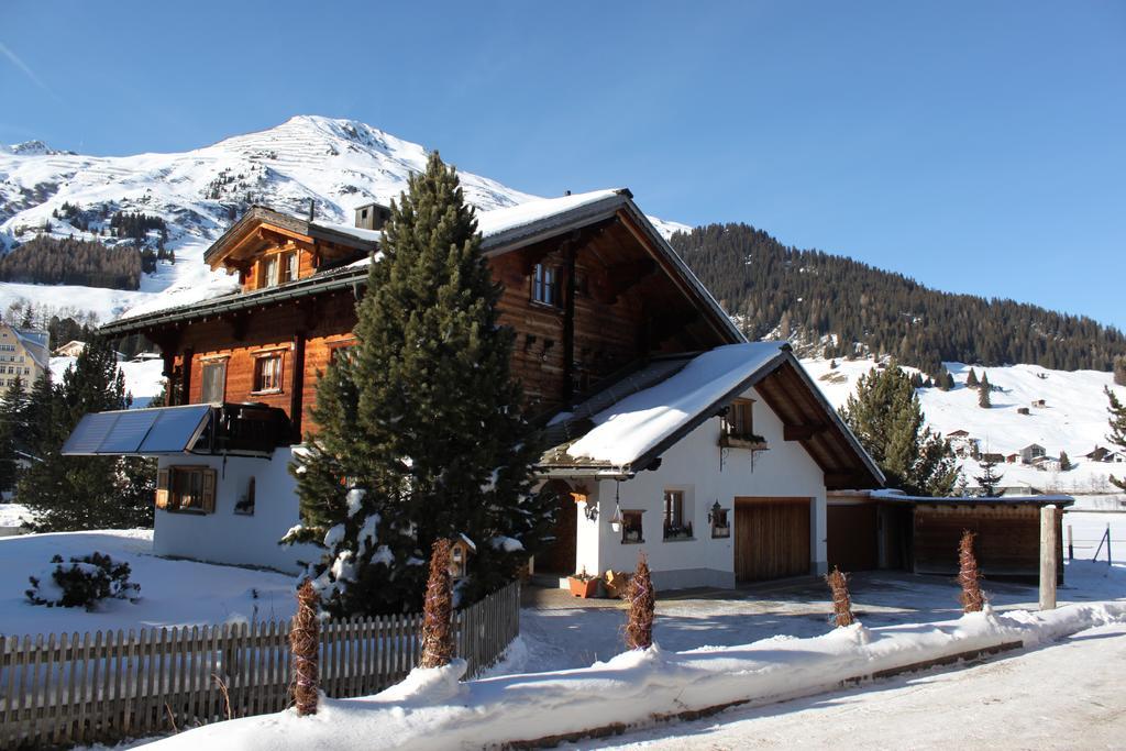B&B Haus Im Sand Davos Esterno foto